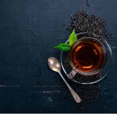 Чёрный чай - Орехи, сухофрукты